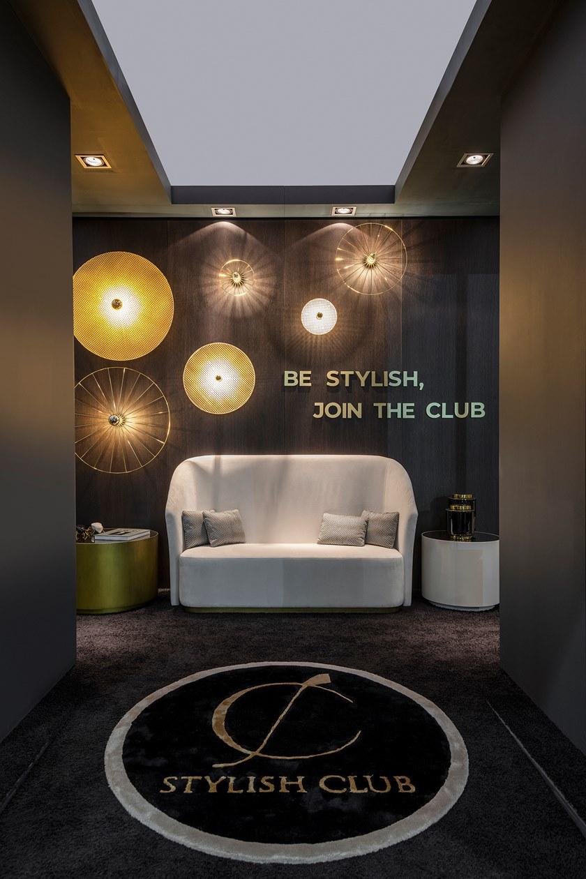 Stylish Club 2-х местный бархатный диван с высокой спинкой Fortune Scf.f26 - Вид №2