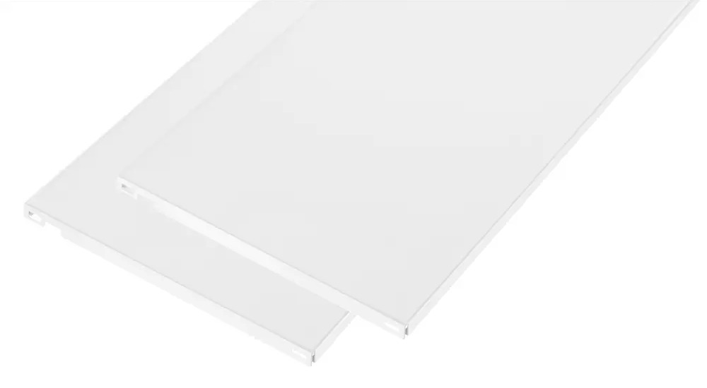 91037951 Полка для стеллажа Dolle 80x2x35 см сталь цвет белый STLM-0452324