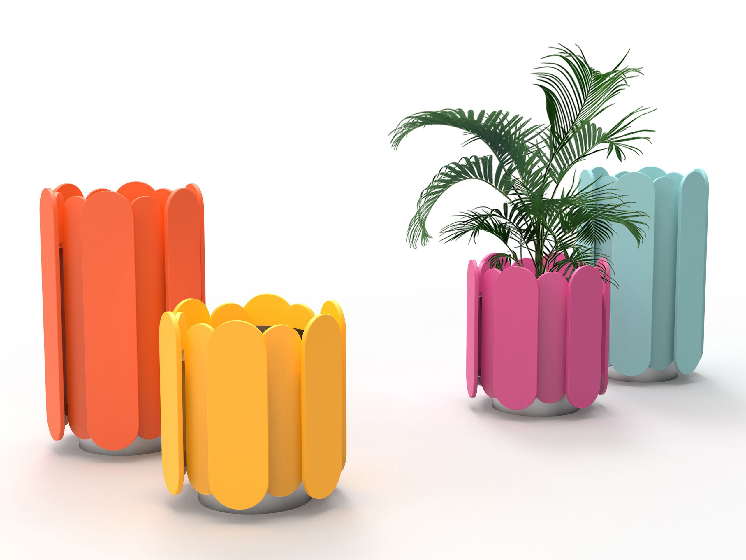 Наружные полиэтиленовые стойки для мусора Donye Roll ARCH-00140131 - Вид №1