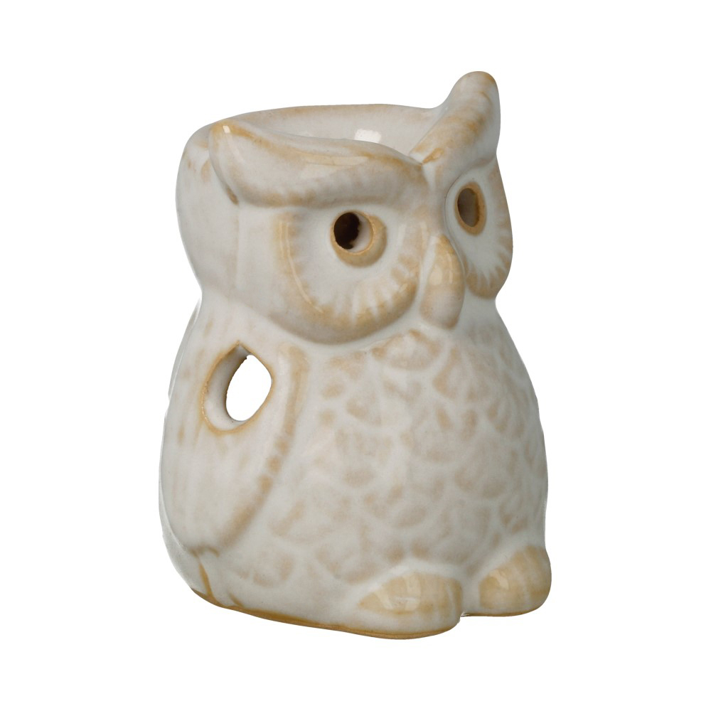 15998 Аромалампа "Сова" 7.5 см белая Giftman 