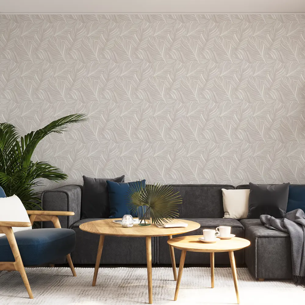 Обои флизелиновые Palitra Home Tilia коричневые 1.06 м HC31187-18 STLM-2177986 - Вид №2