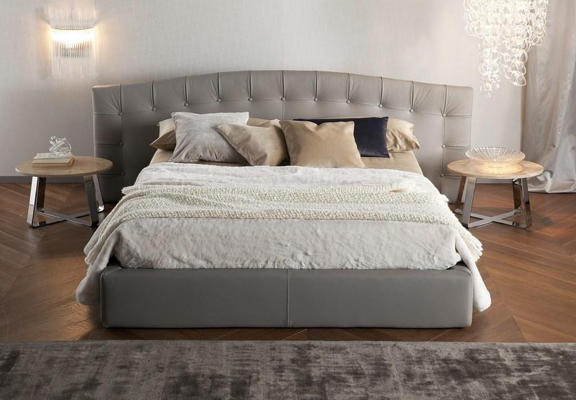 Chaarme Letti Кожаная кровать с тафтинговым изголовьем sun-id-1475729 - Вид №1