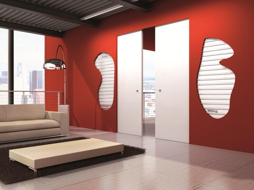 PROTEK® Рама для двустворчатой ​​двери заподлицо со стеной Linear® sun-id-1509726 - Вид №1