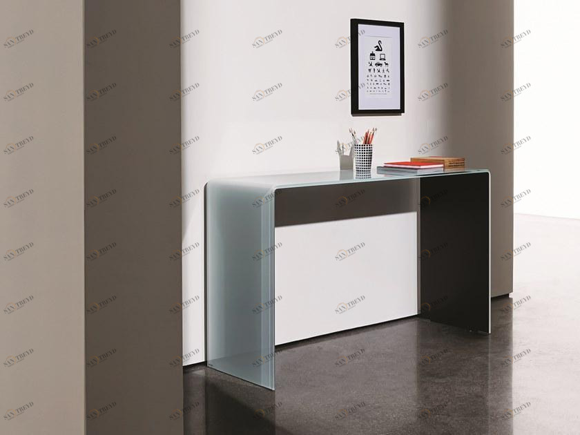 Sovet italia Прямоугольная стеклянная консоль Bridge sun-id-1394423