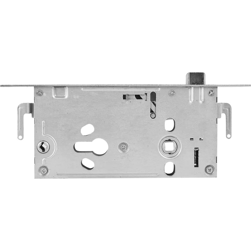 НОРА-М Врезной замок для китайских дверей с фиксатором, никелированный 85539375 STLM-0063692 - Вид №3