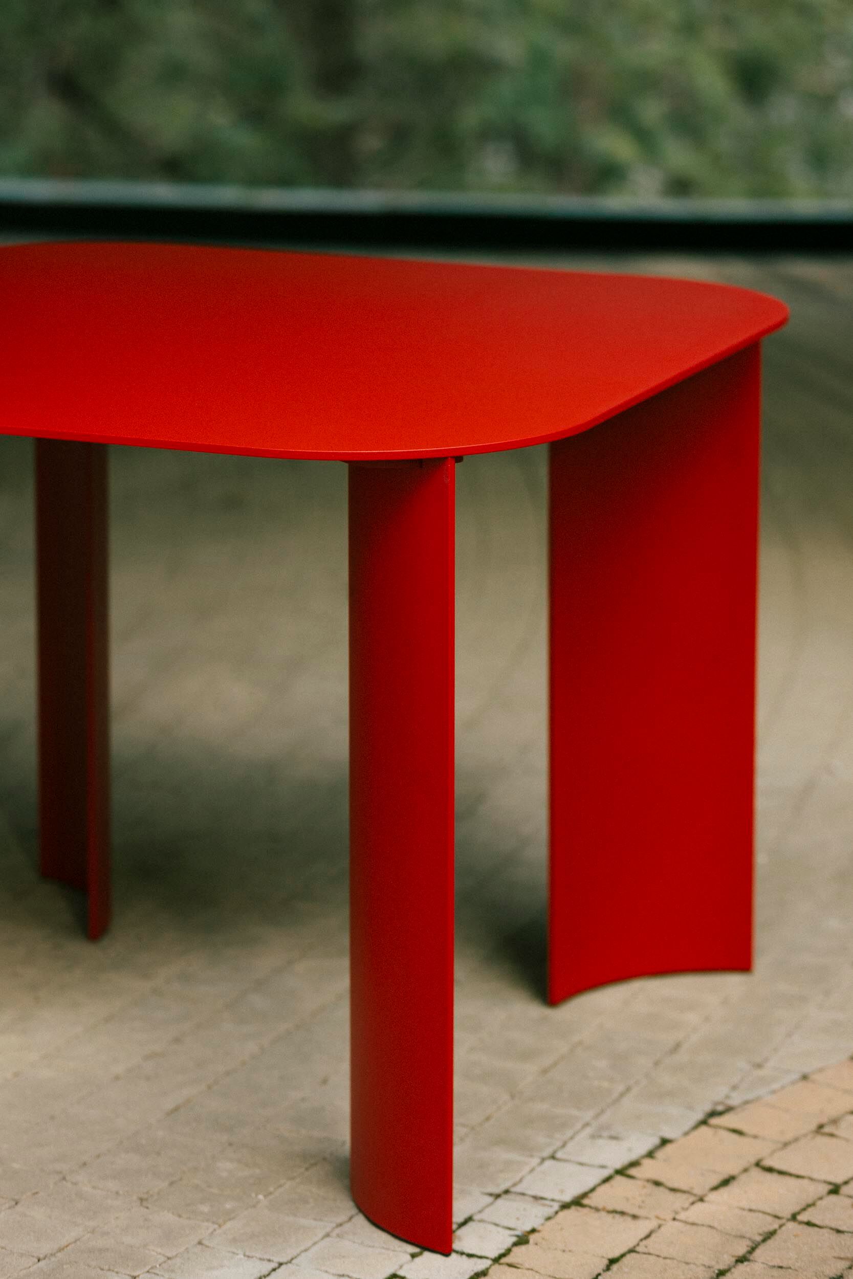 Квадратный металлический стол Ripa INDIA S ARCH-00011603 - Вид №1