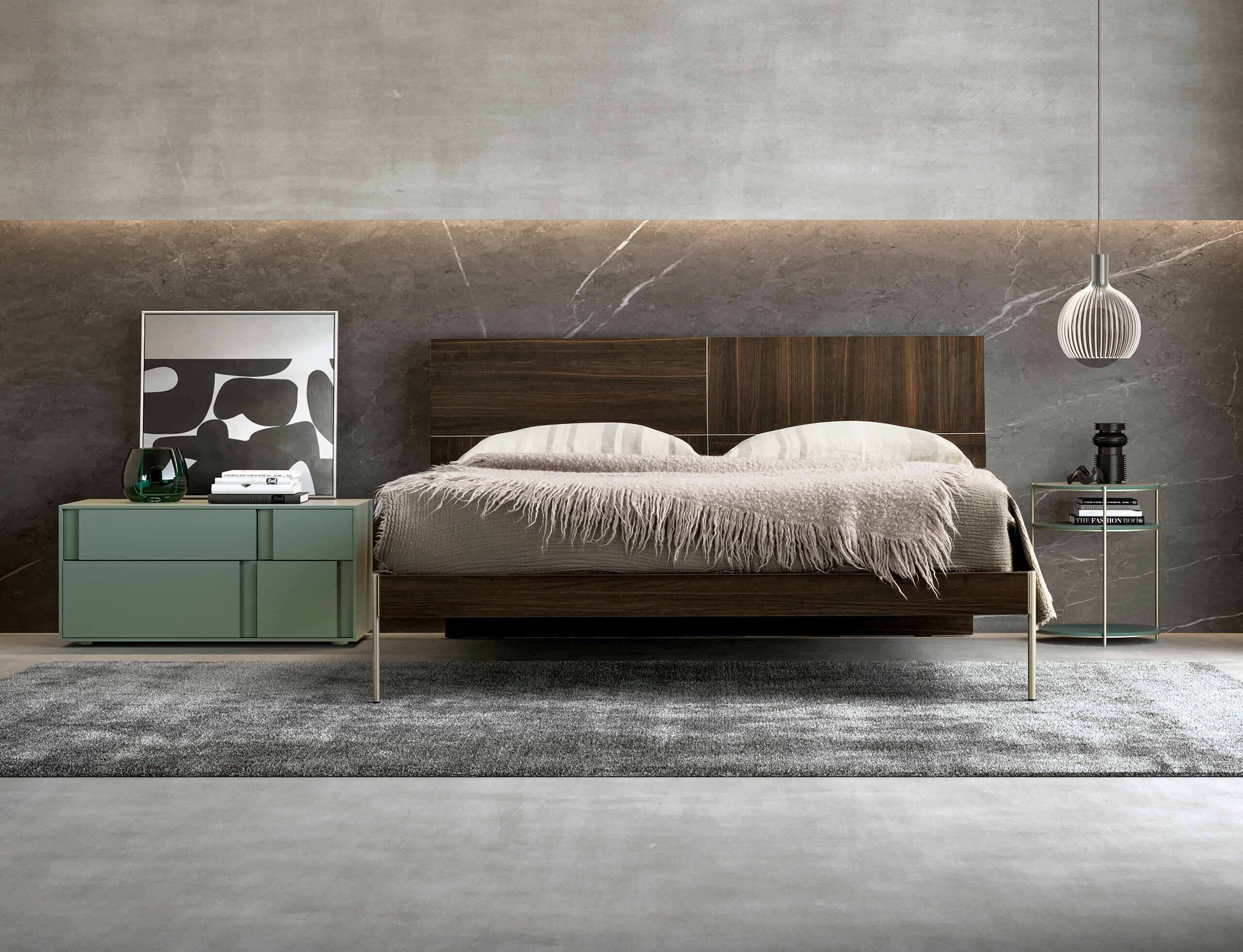 Деревянная двуспальная кровать Adok SIRIO ARCH-00149004 - Вид №4