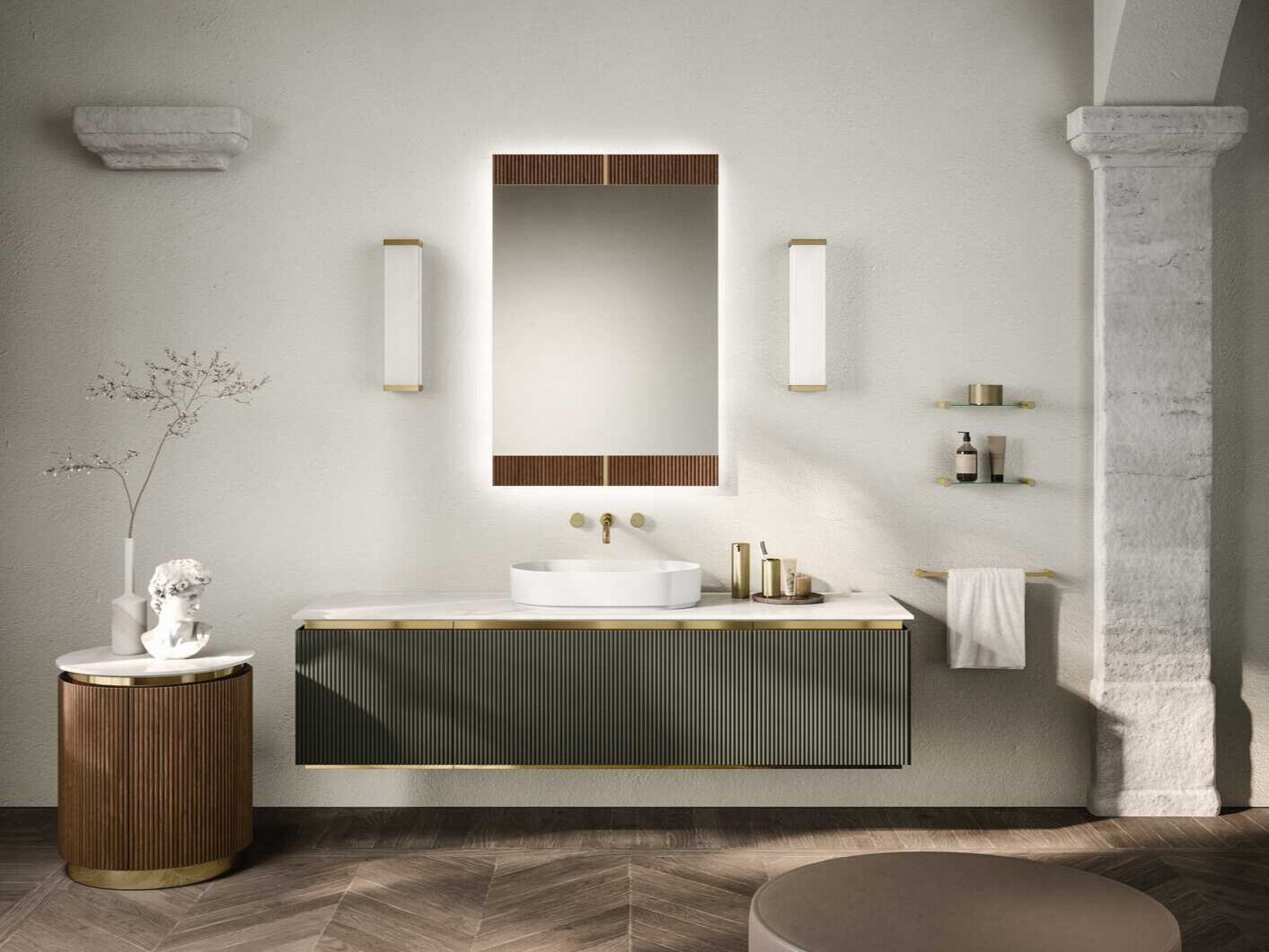 Полная мебель для ванной комнаты OASIS Naos ARCH-00022577