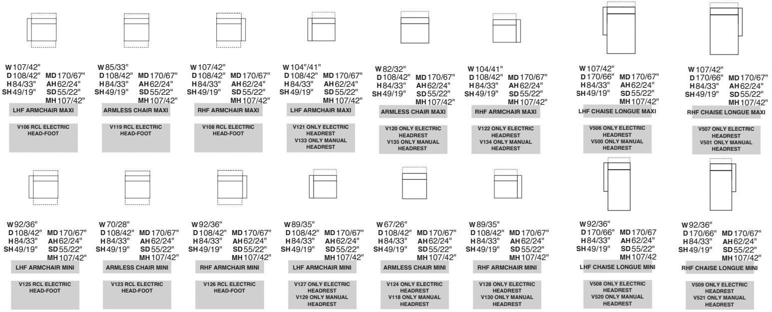 Rossini Sofas Кожаный диван-кресло с шезлонгом Emma sun-id-1373579 - Вид №4