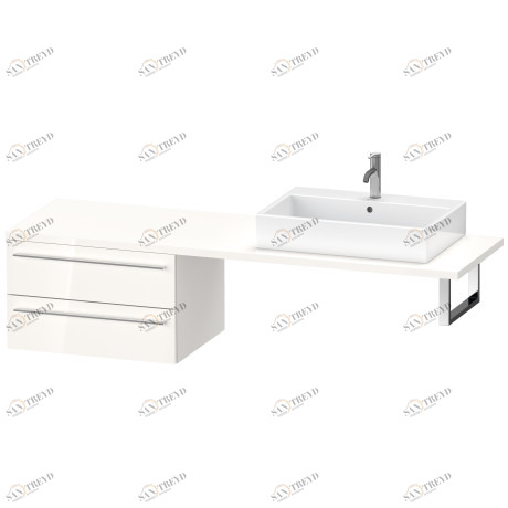 XL545908585 Шкафчик для консоли X-Large #XL5459 700 x 548 мм Белый глянцевый лак Duravit