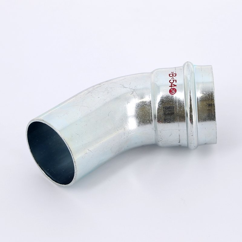 Угол-вставка 45° пресс оцинкованная сталь 54 IBP PC50400540000 - Вид №2