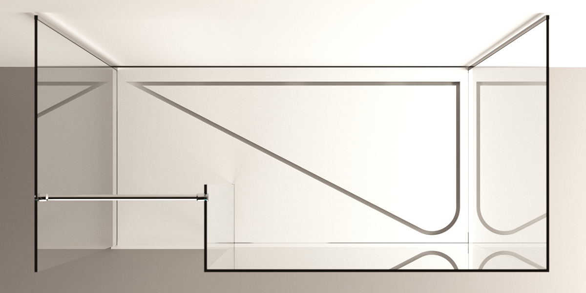 Moma Design Душевое ограждение 800х1800 ST.401 стекло прозрачное Box Doccia ST4018001800 - Вид №1