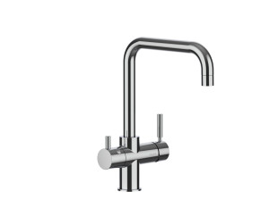 Однорычажный смеситель для кухни с поворотным изливом