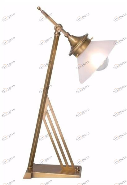 Patinas Lighting Настольная лампа из латуни ручной работы Prague sun-id-1436999