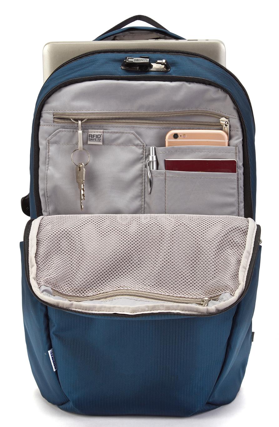 40100641 Рюкзак-антивор 25L ECONYL® Anti-Theft Recycled Backpack PacSafe Vibe - Вид №1