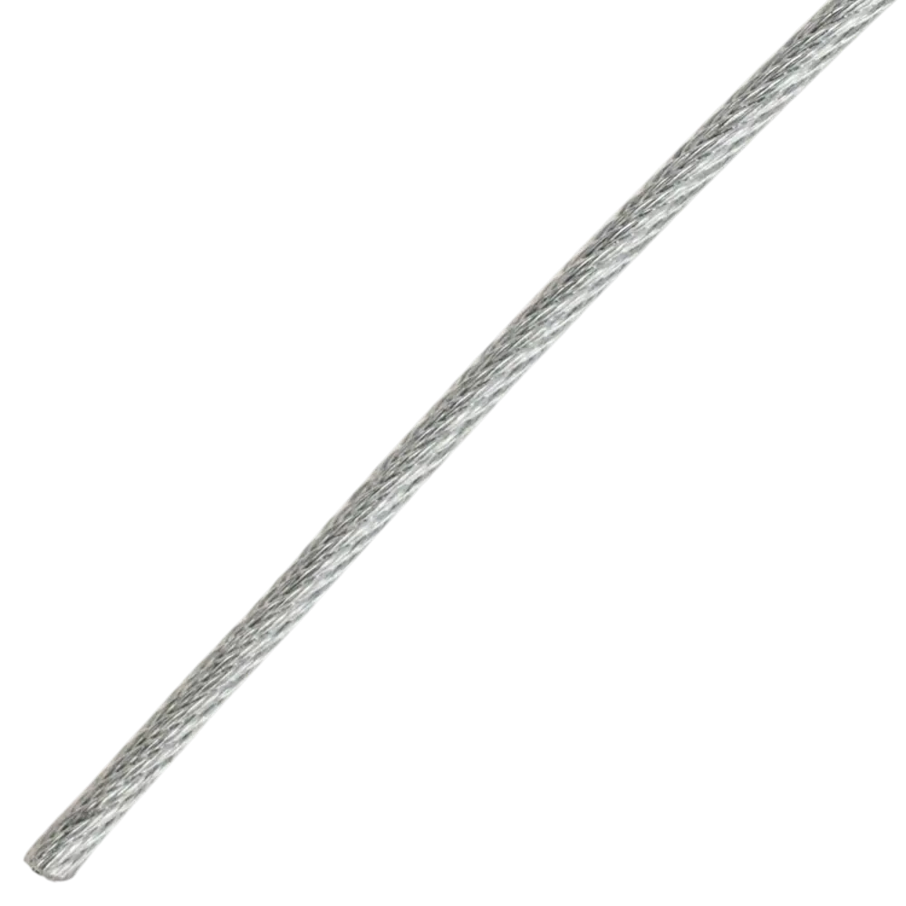 Стальной трос Tech-Krep оцинкованный 2 мм 10 метров для надежного крепления 89391053 STLM-1574948