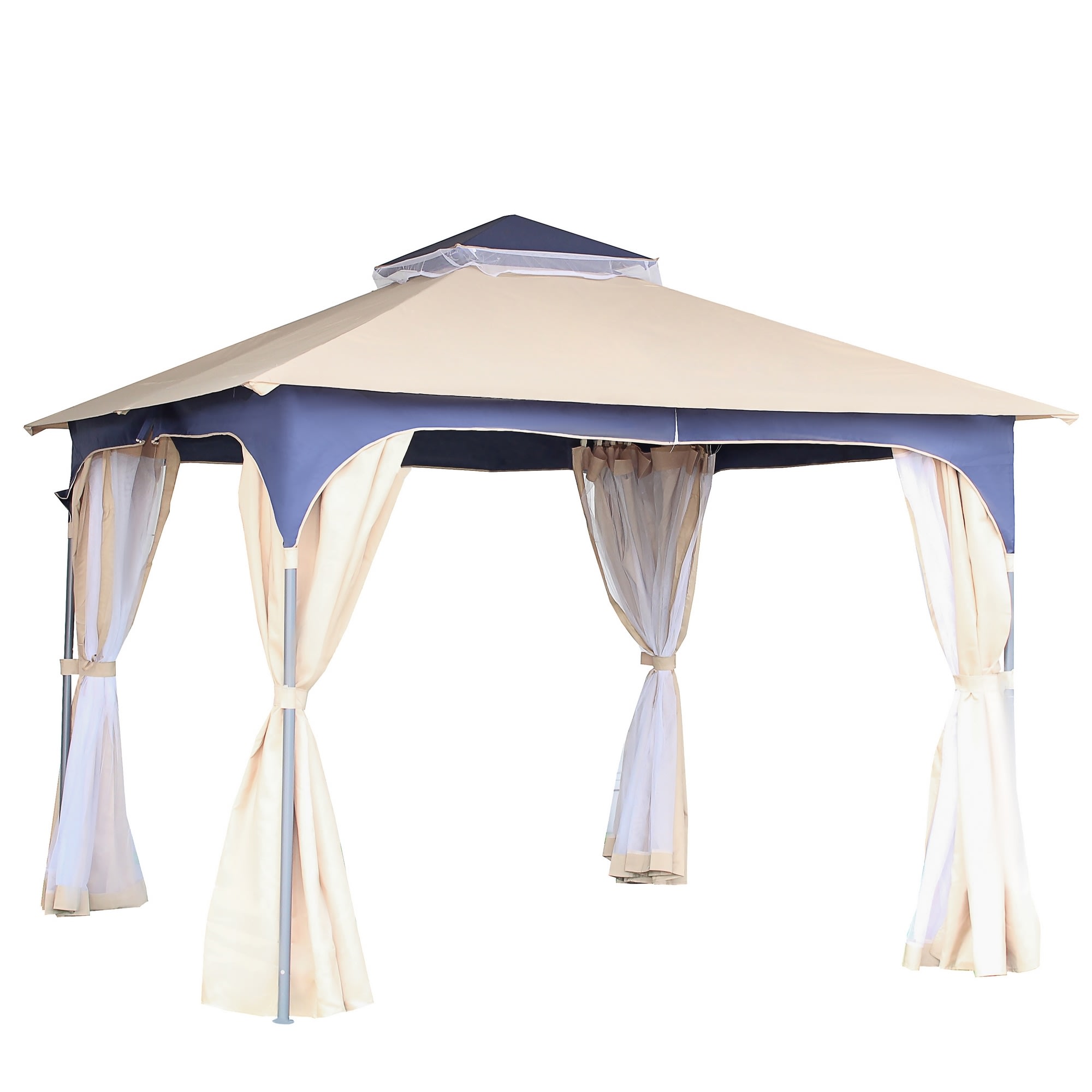 16195367 Каркас павильона Сапфир 2,95х2,95 м сталь Santreyd  - Вид №5