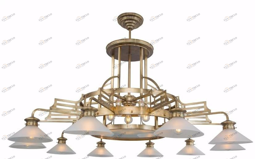 Patinas Lighting Люстра из латуни ручной работы Snooker sun-id-1432740