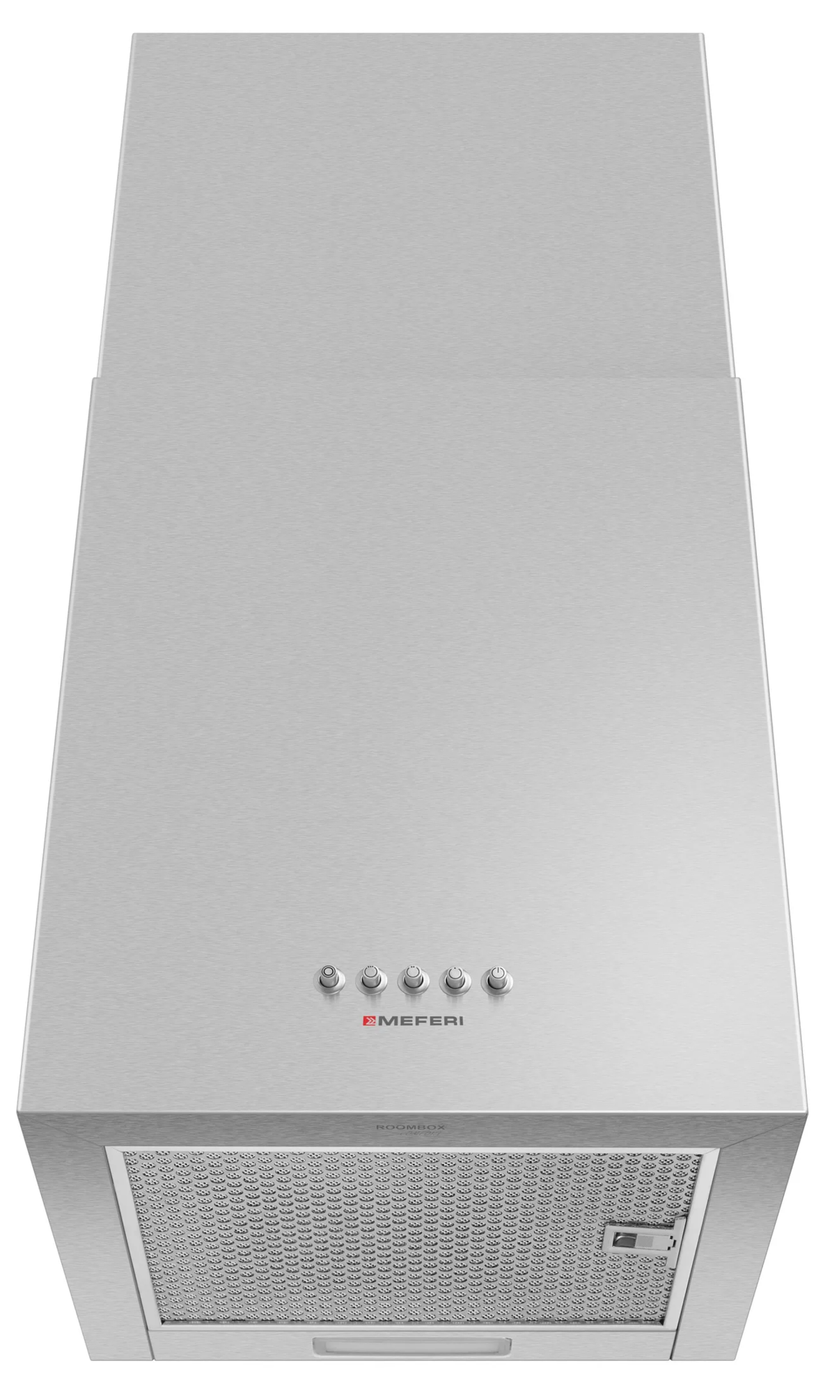 9270615 Вытяжка пристенная Meferi ROOMBOX40IX COMFORT серебристый STDN-0077095 - Вид №1