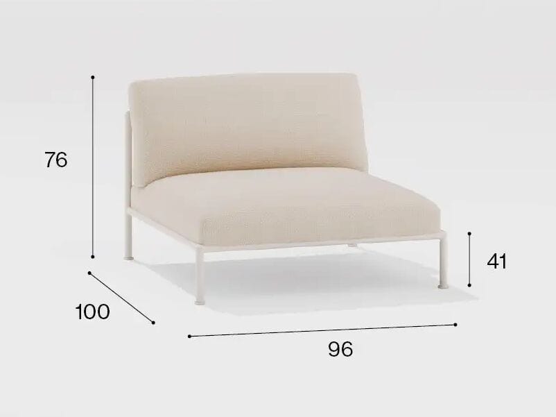 Тканевое садовое кресло FAST Roè ARCH-00079150 - Вид №5
