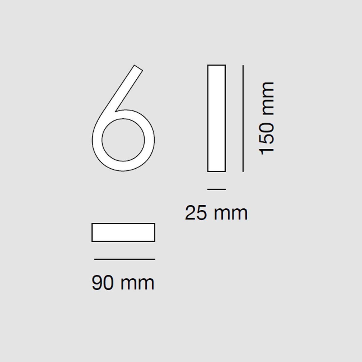 Номер дома в BETALY® In Stock 9010 девяносто десять ARCH-00147325