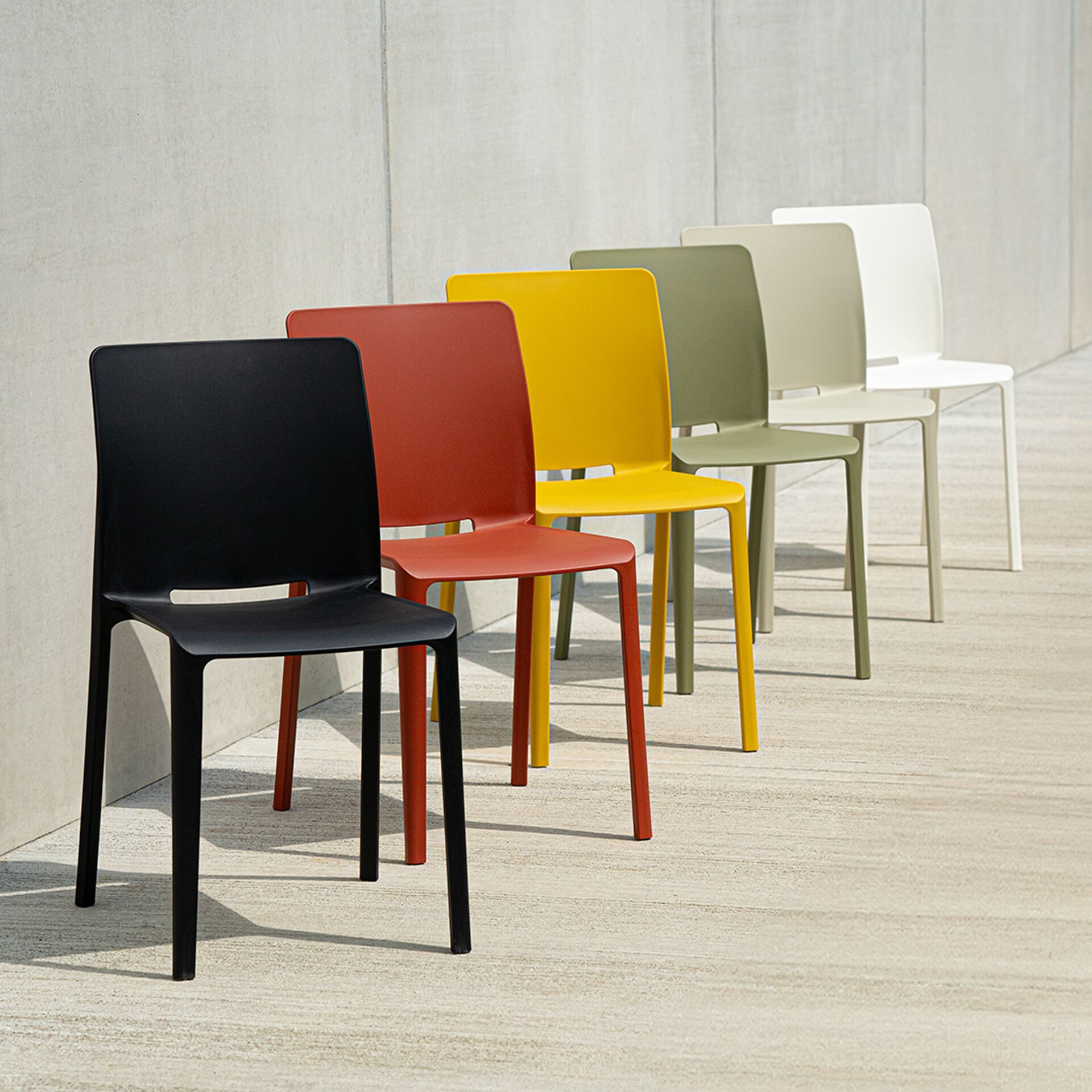 Штабелируемый стул из полипропилена Mobili Fiver EMMA ARCH-00036164 - Вид №1