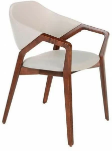 Angel Cerdá Стул из кожзаменителя с подлокотниками New chair 4068 ach17090