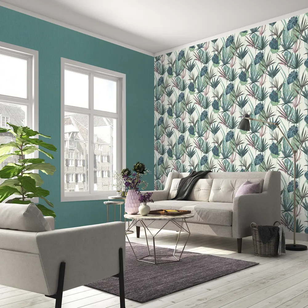 Обои флизелиновые Rasch Barbara зелёные 1.06 м 806625 83275292 STLM-2038625 Barbara home collection xl - Вид №3