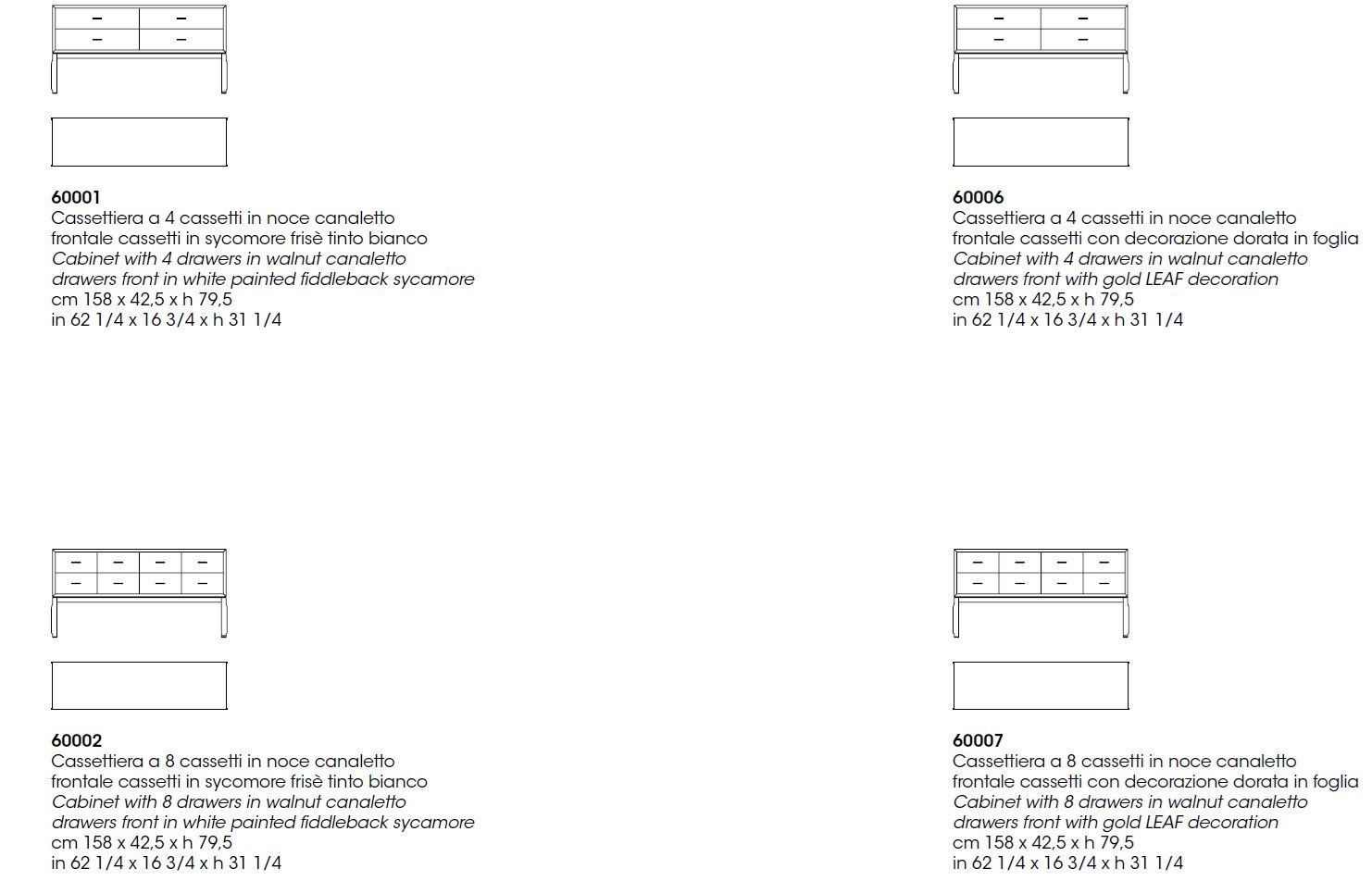 Деревянный комод Giorgetti Aei ARCH-00131044 - Вид №3