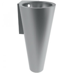 Edone Моноблочный угловой умывальник с опорной стойкой внутри и снаружи