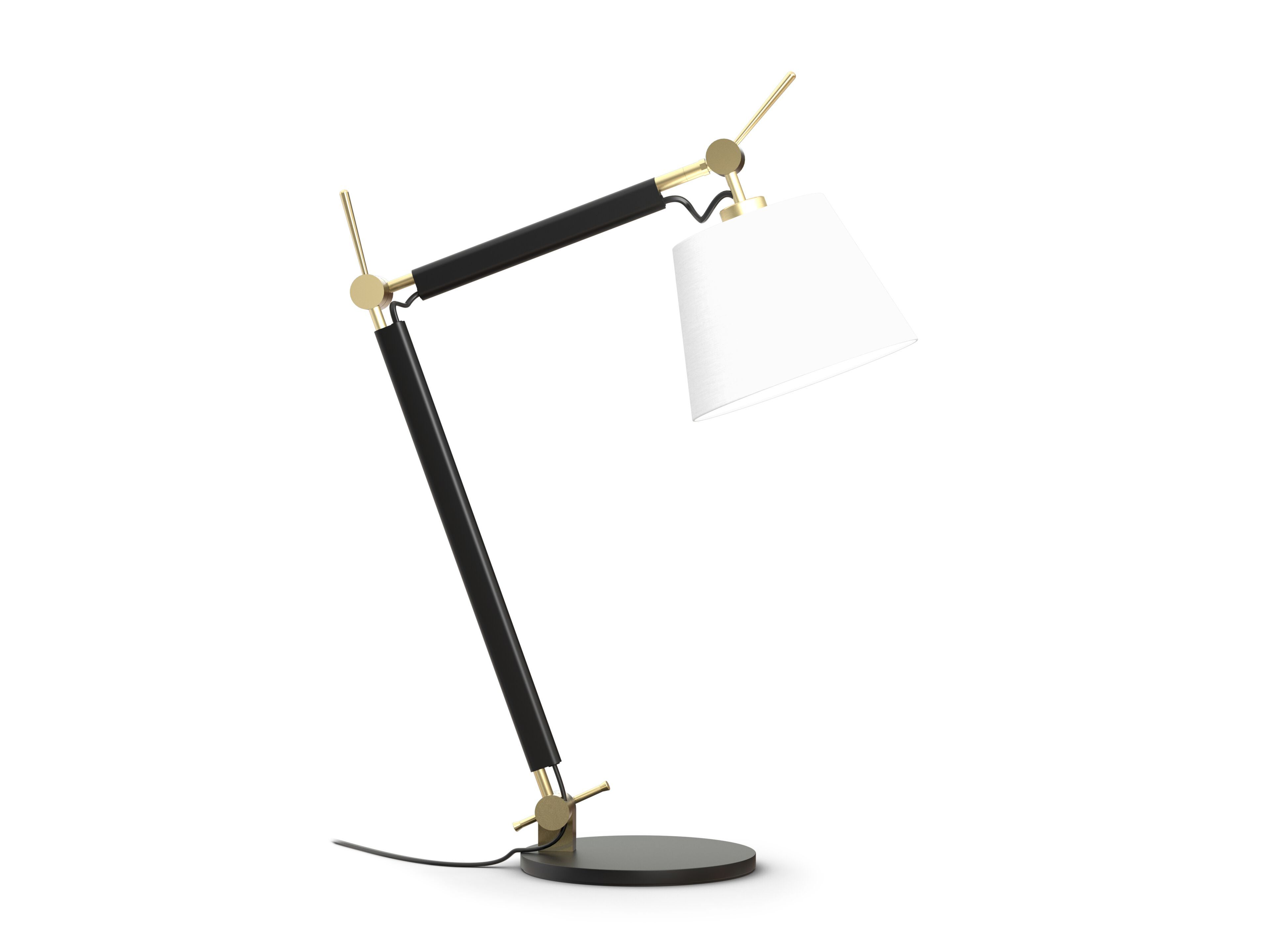 Металлическая настольная лампа с гибкой рукояткой Valaisin Grönlund Visual ARCH-00142951 - Вид №2