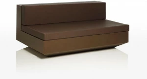 VONDOM Модульный садовый диван из полиэтилена Vela