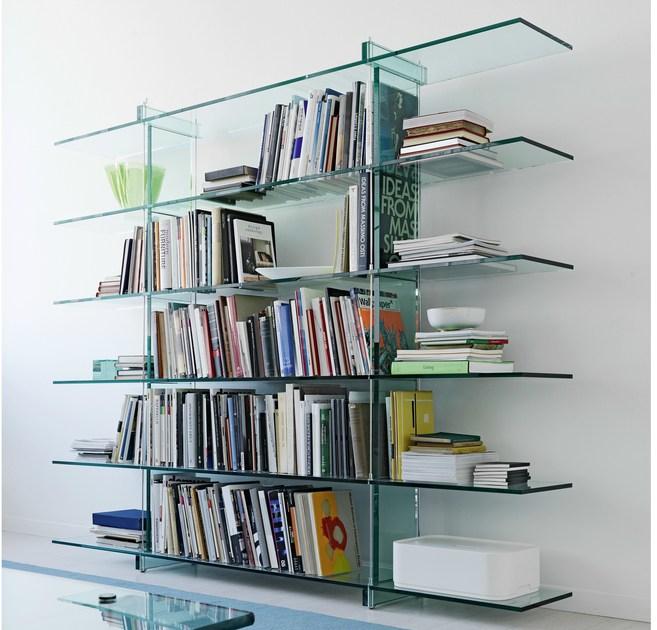 FontanaArte Книжный шкаф из флоат-стекла Teso sun-id-1506161 - Вид №1