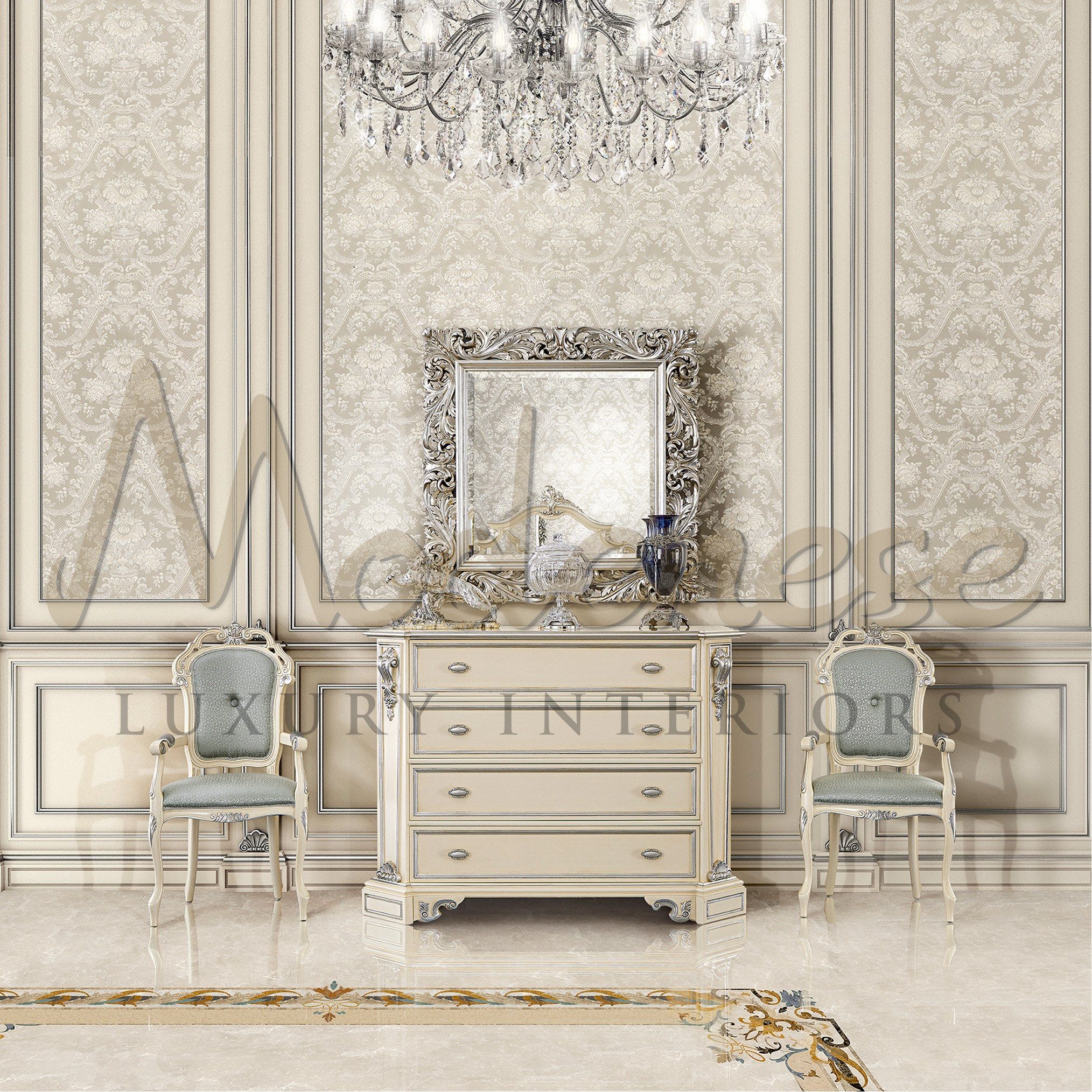 Люстра с кристаллами Modenese Luxury Interiors Chandeliers &amp ARCH-00031110 - Вид №3