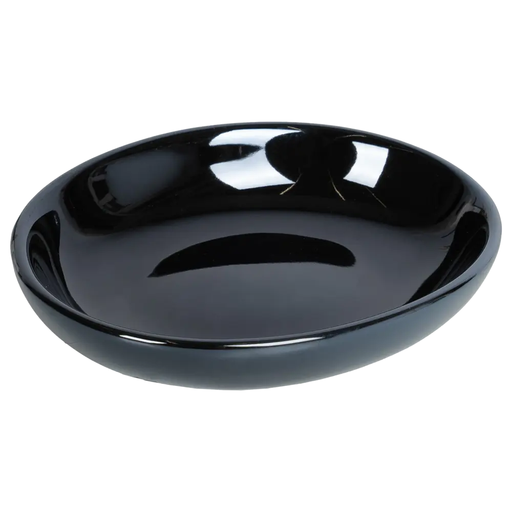 Мыльница SWENSA Glam керамическая синяя для ванной комнаты 89380203 STLM-1572748