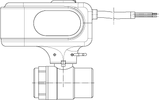 4310 11 00 MBA122Ротационные клапаны » Esbe серии MBA120  - Вид №1