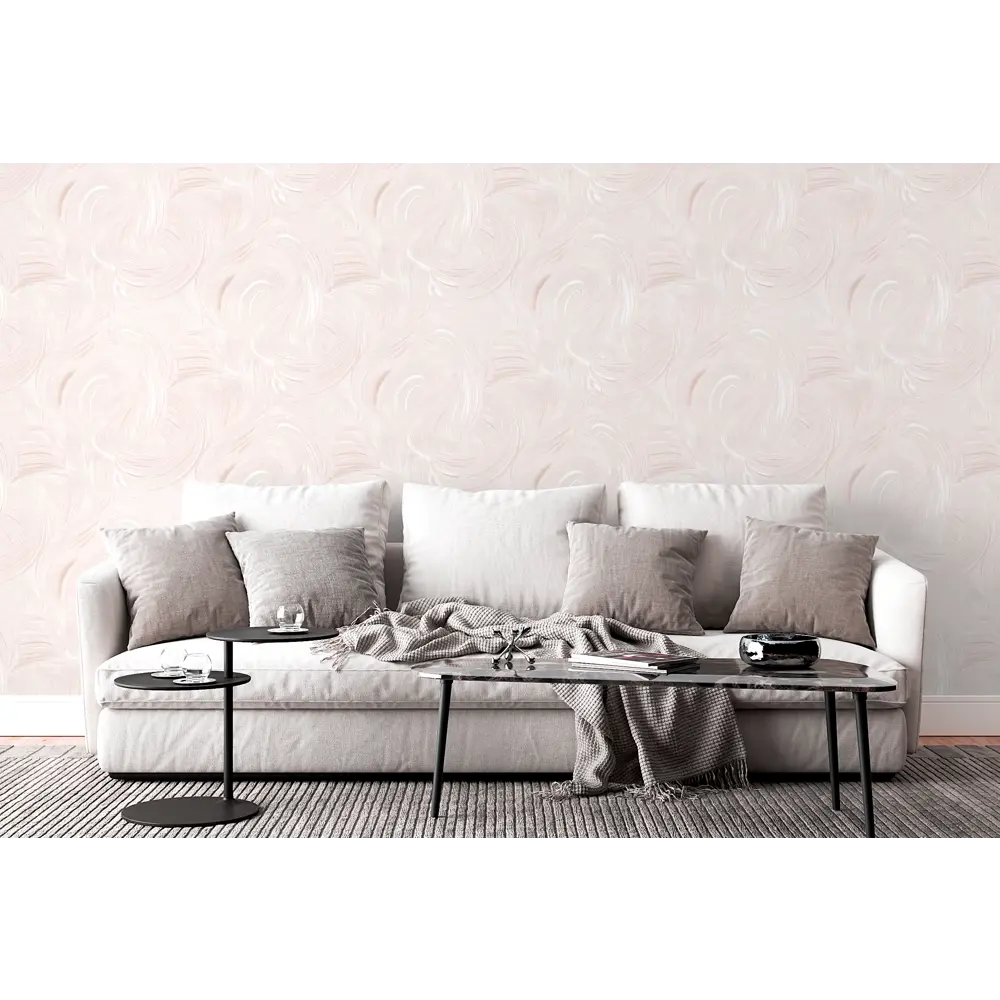 Обои флизелиновые Asc Wallpaper Elsa бежевые 1.06 м 192061 STLM-2179400 - Вид №5