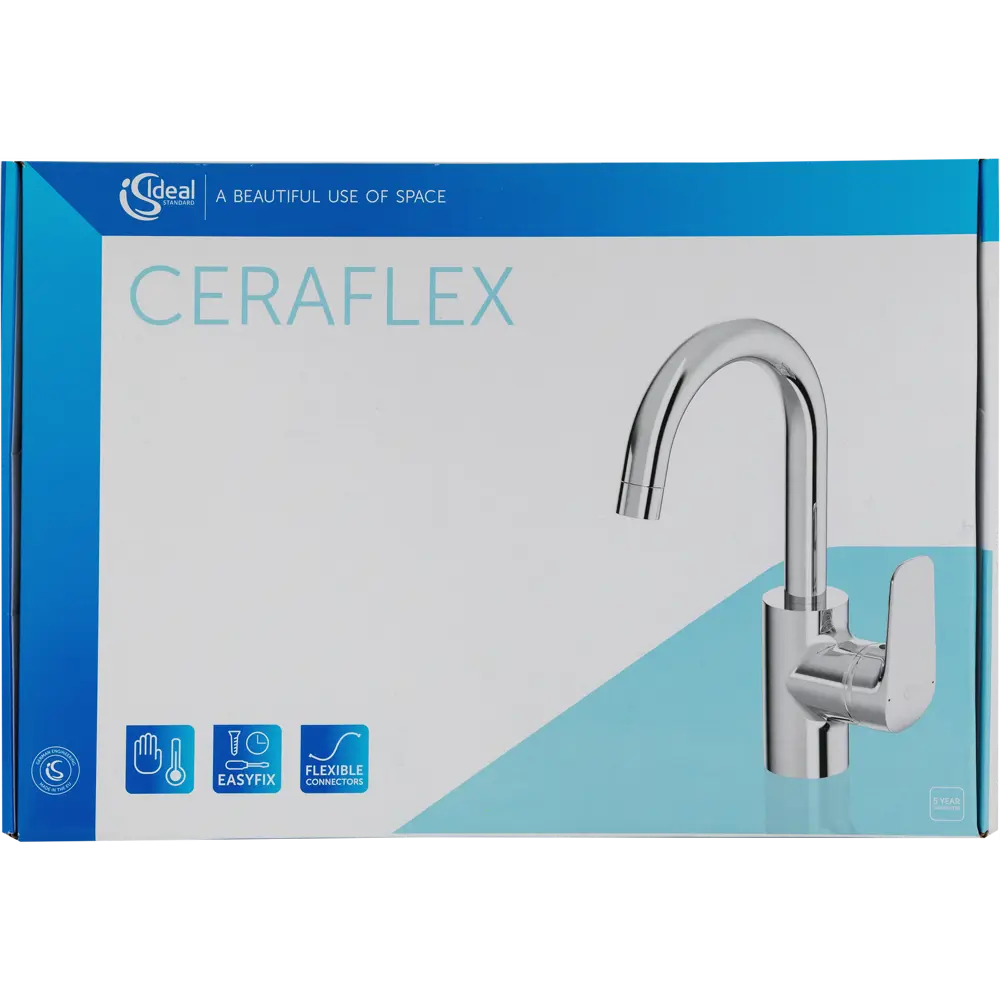 Смеситель для раковины Ideal Standard Ceraflex однорычажный цвет хром 82425505 STLM-2136618 - Вид №4