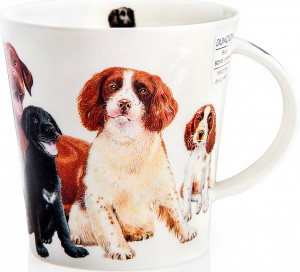 10600479 Dunoon Кружка Dunoon "Спаниель.Кернгорм" 480мл Фарфор костяной