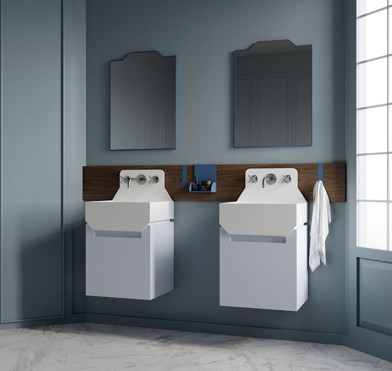 Настенное зеркало для ванной комнаты Ex.T Frieze ARCH-00094074 - Вид №4