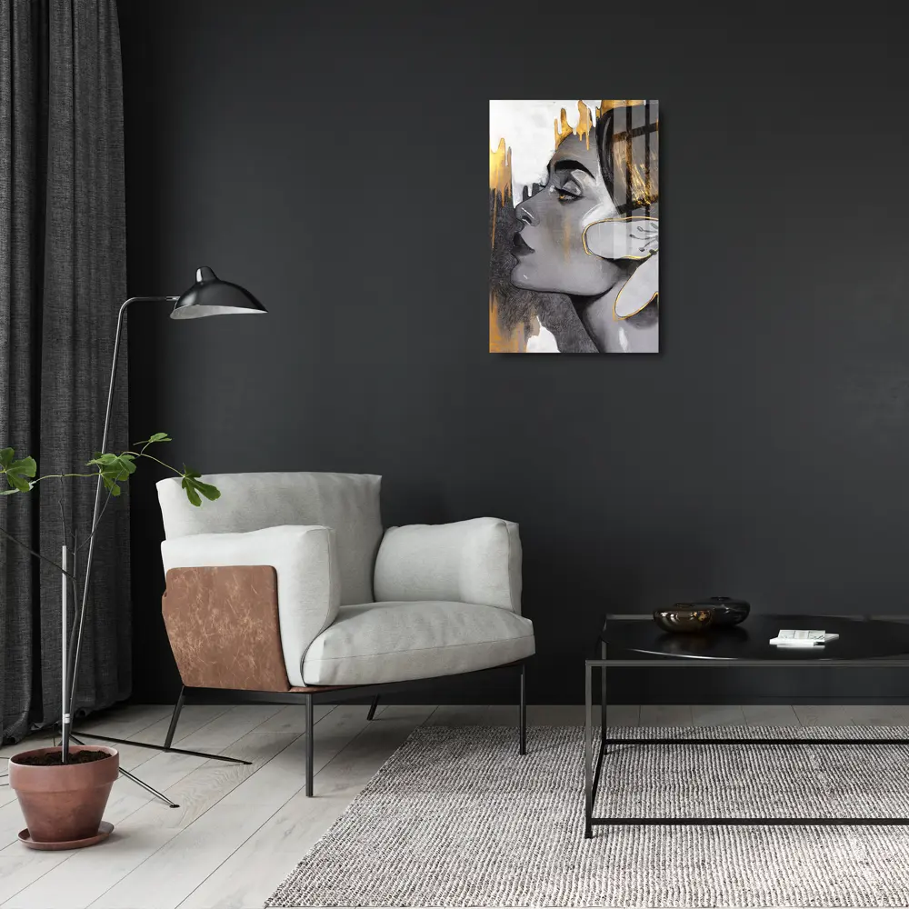 Картина на стекле Лицо 2 40x60 см 85282984 STLM-2039015 ARTABOSKO  - Вид №4