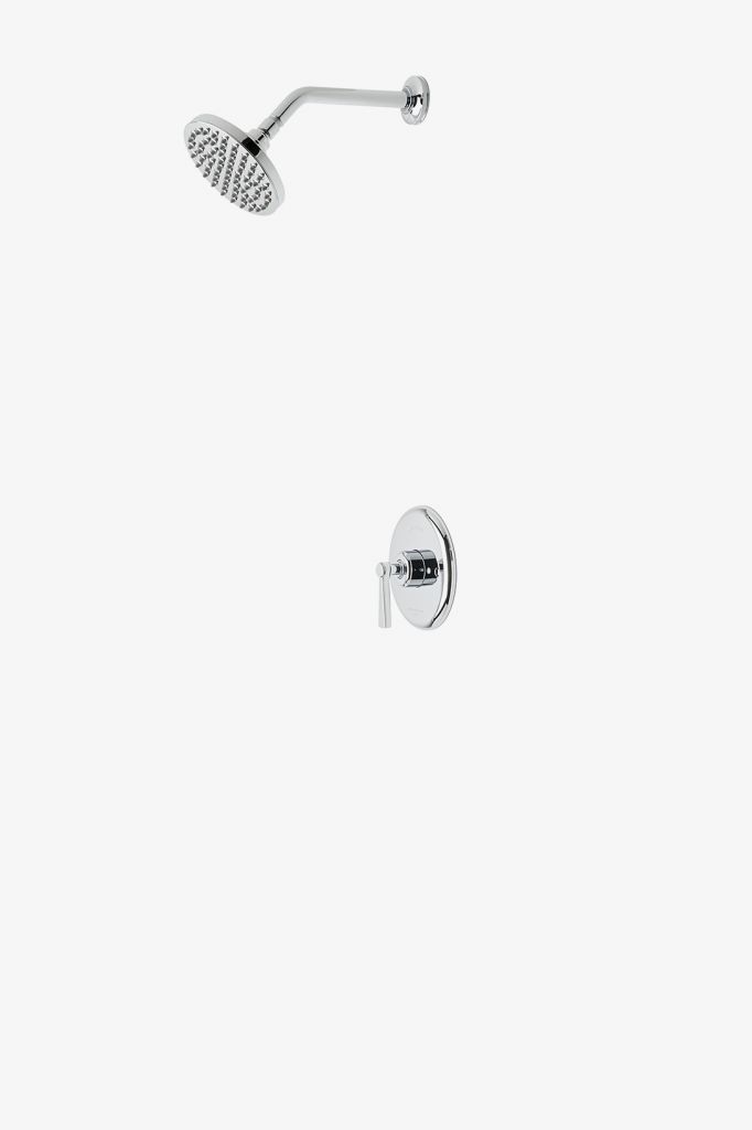 TRSP03 Комплект для транзитного душа с балансировкой давления и 6-дюймовой лейкой для дождя Waterworks 