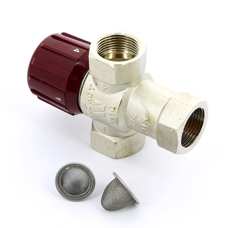 Термосмеситель WATTS AQUAMIX 61C диапазон 32-50˚C 3/4" В 10017418 - Вид №1