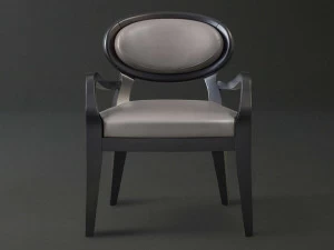 Promemoria Кожаное кресло Medallion с подлокотниками