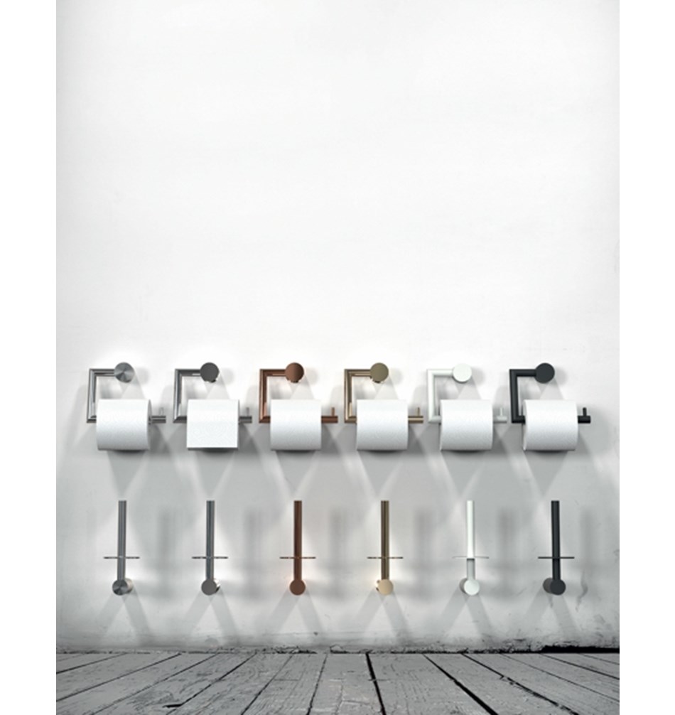 FROST Держатель туалетной бумаги 2 » медь Нержавеющая сталь Медь N1912-C  - Вид №4