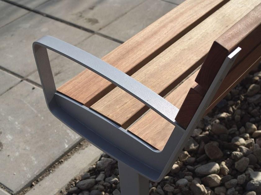 mmcité1 Скамья с подлокотниками со спинкой sun-id-1411927 - Вид №1