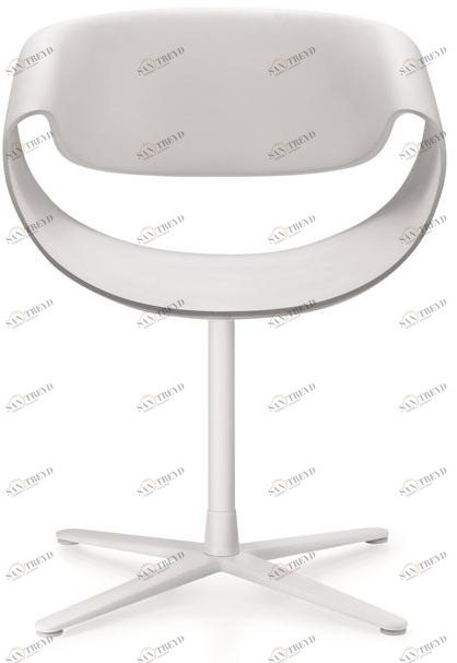 ZÜCO Вращающееся кресло из пластика с 4-мя спицами Little perillo Pt 052