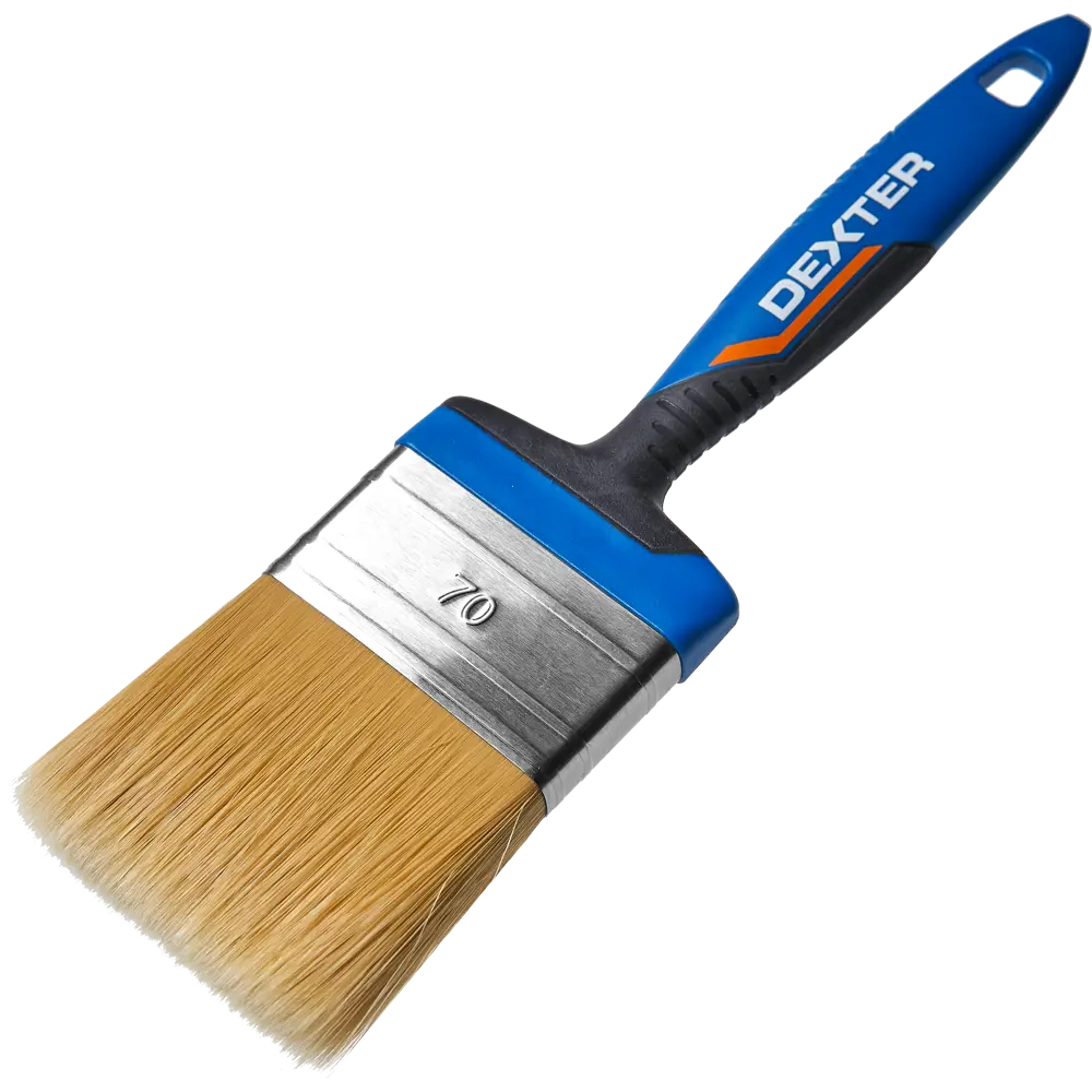 Кисть Dexter для водных красок 70 мм с эргономичной ручкой 82798228 STLM-0036052