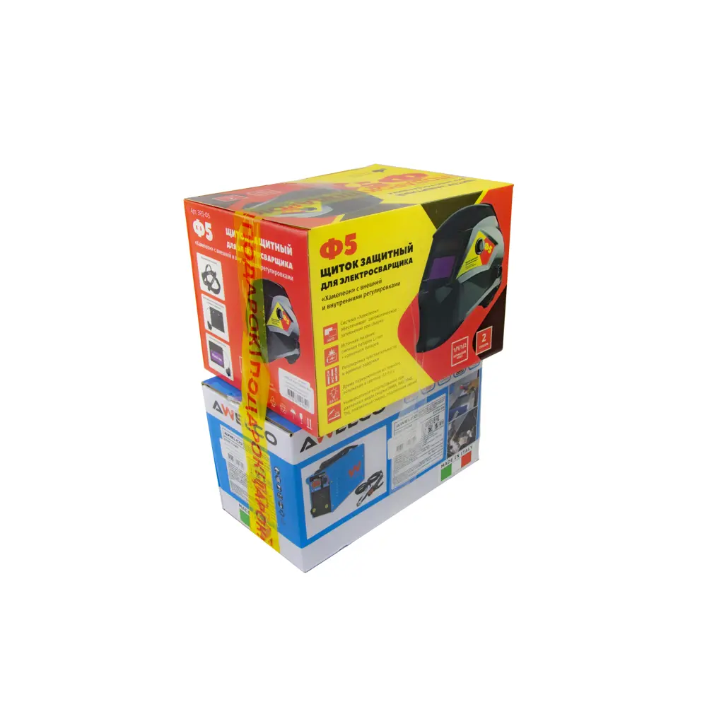 Сварочный аппарат инверторный Awelco Маска Ф5 EXTRA200, 200 А, до 4 мм STLM-2112787 - Вид №5