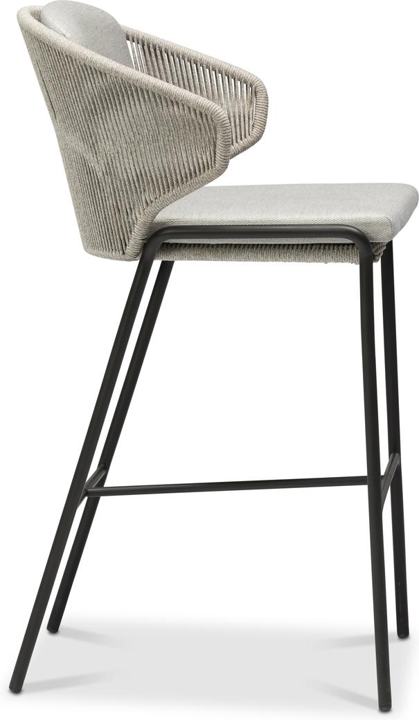 MNST14 Веревка барного стула 76 лава серебро Manutti Radius - Вид №2